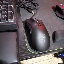 Razer Ortana V2 RGB keyboard And Razer Deathadder V2 RGB mouse