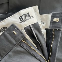 Dickies 874 original fit grey 30x30 -New without tags-