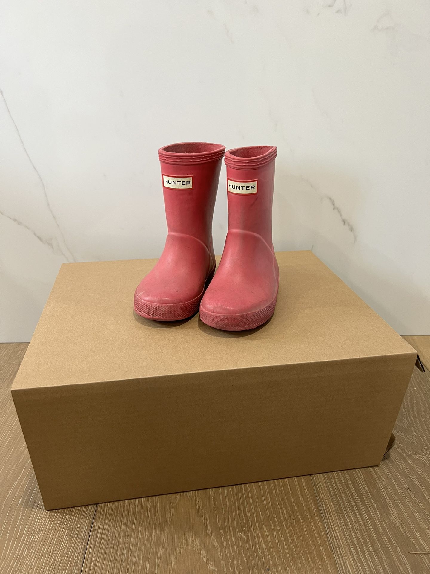 Pink Hunter Boots