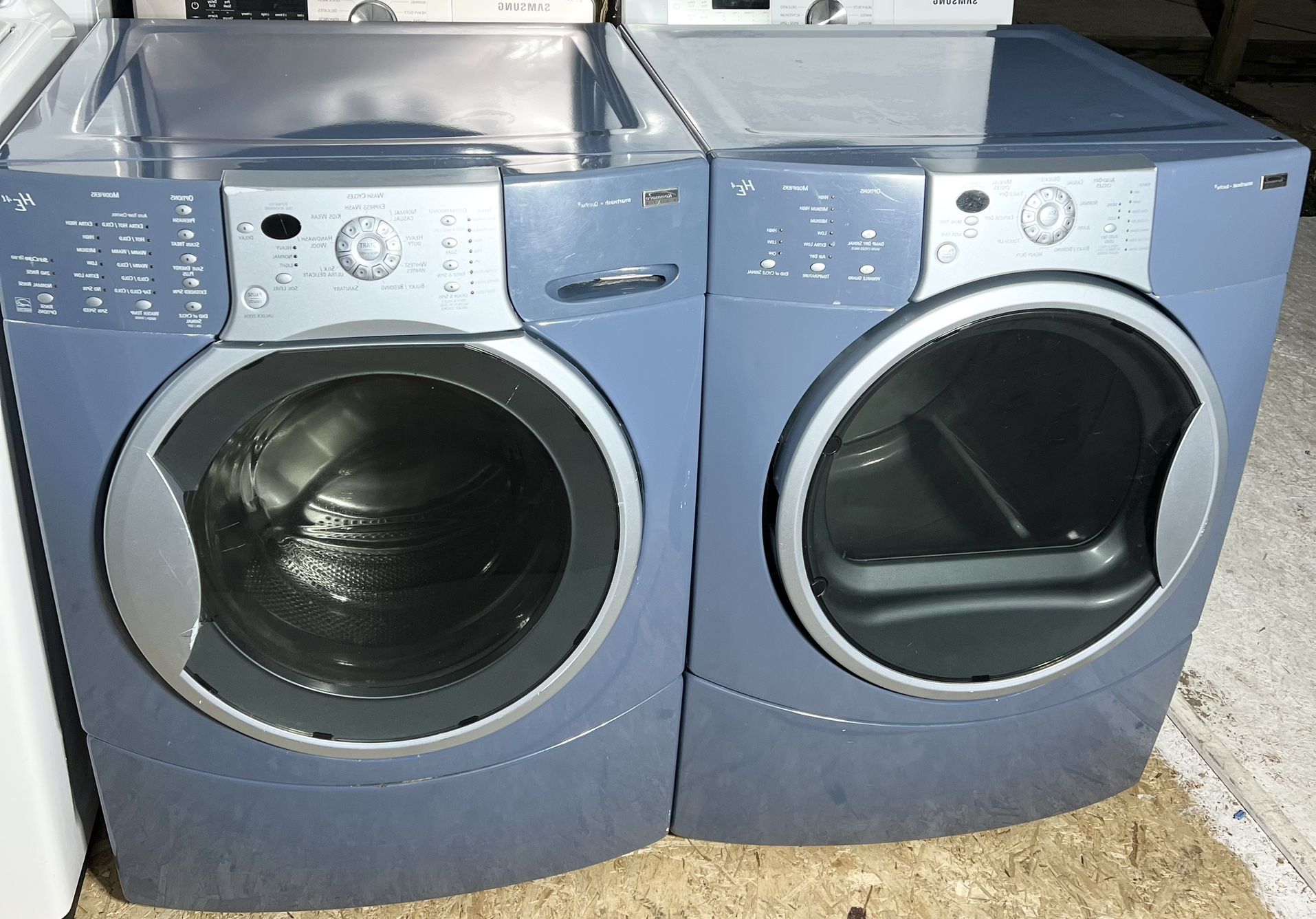 Washer And Dryer Set