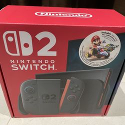 Nintendo Switch 2 + Mario Kart World Console Bundle - Brand New / Factory Sealed - IN HAND