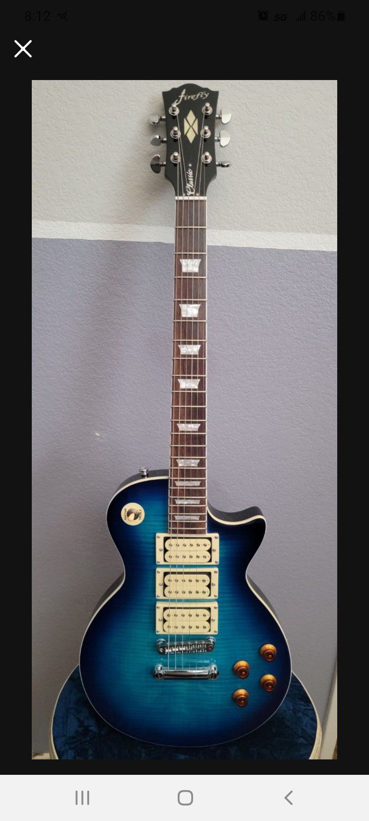 Les Paul Style Electric Guitar