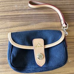 Rooney & Bourke Monogram Wristlet 