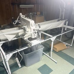 Sewing Machine And Table