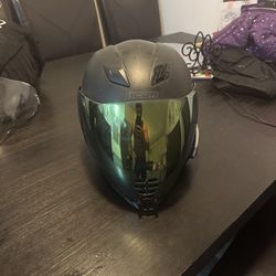 Icon Airflite Helmet Sz Large w/ Sena