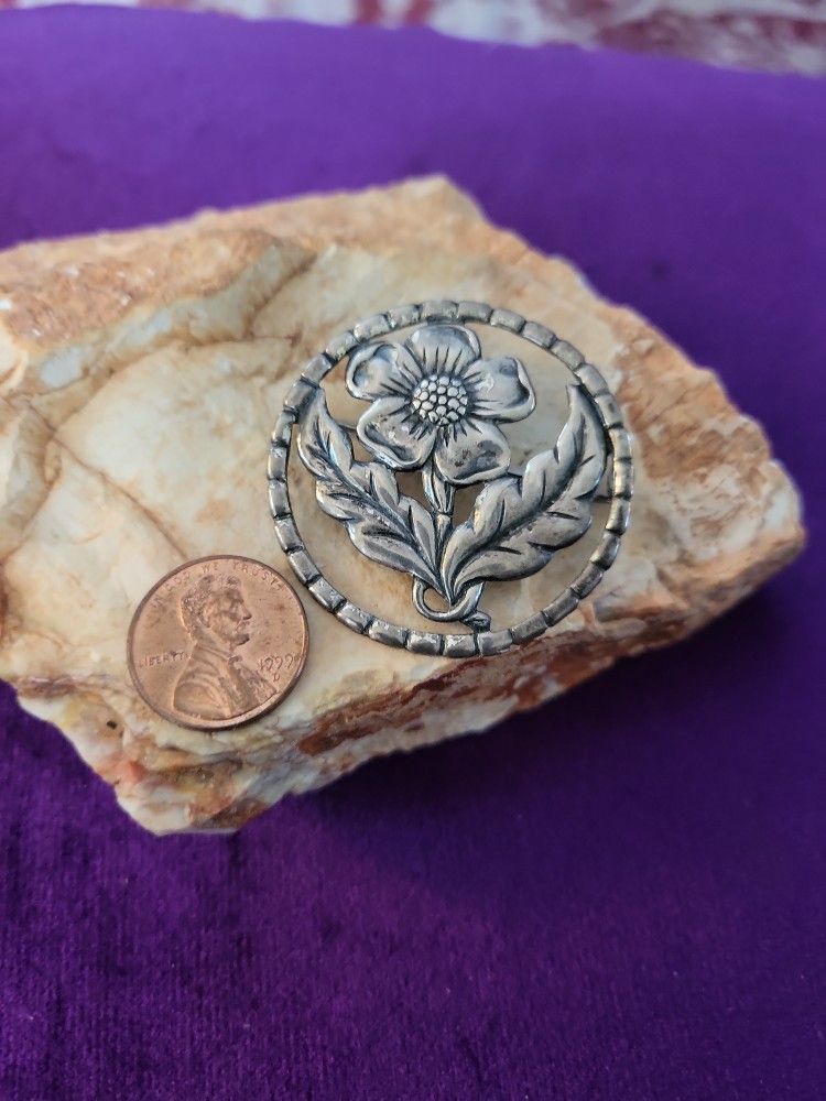 Sterling Vintage Pin