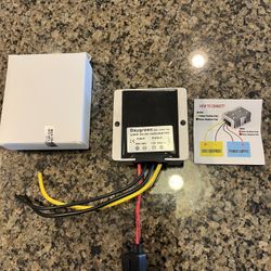 This is a Daygreen B20-3648-12A 240W DC-DC Step-Down Converter (Voltage Regulator).