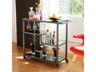 Southern Enterprises Furniture Holly & Martin Bar Cart