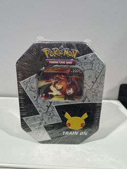 Pokemon Charizard  25th Anniversary Celebrations Tin