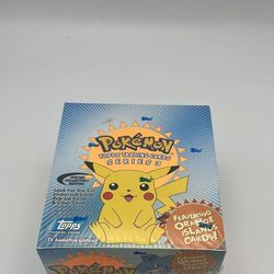 Authentic Factory Sealed Pokemon Topps Series 3 Booster Box