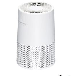Amazon Basics Air Purifier for Home and Office, 3 Speeds, Timer, Sleep Mode (32db), White