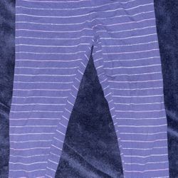 365 Kids Girls Legging Pants (Size 5) Stripes
