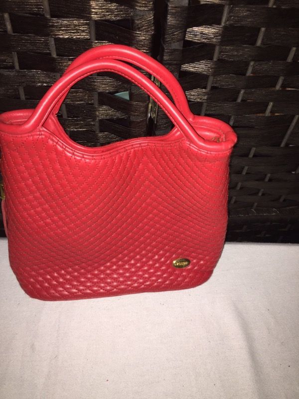 Koschi red leather purse