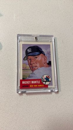 Mickey Mantle trading card