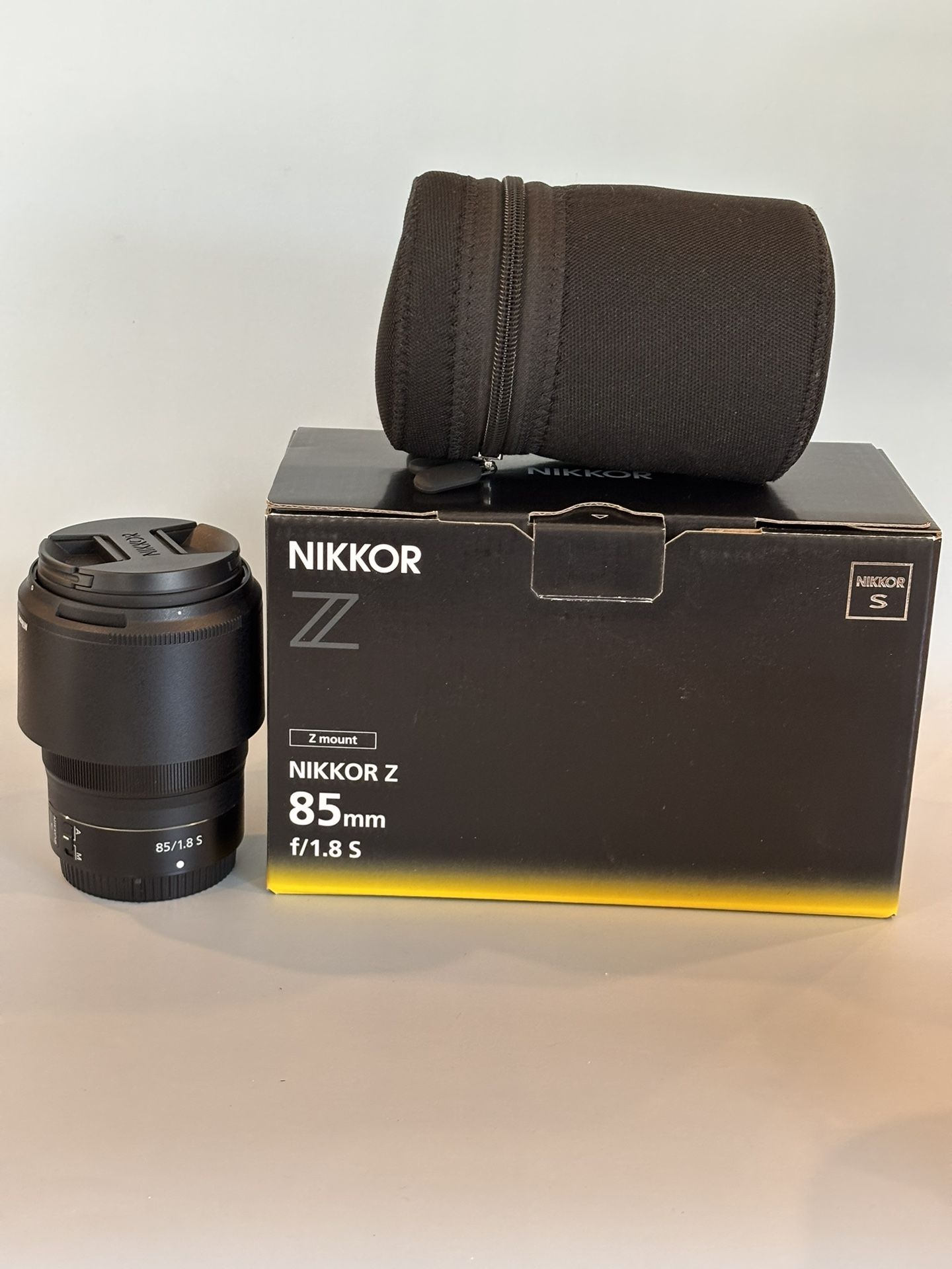 Nikon Z 85mm F/1.85lens