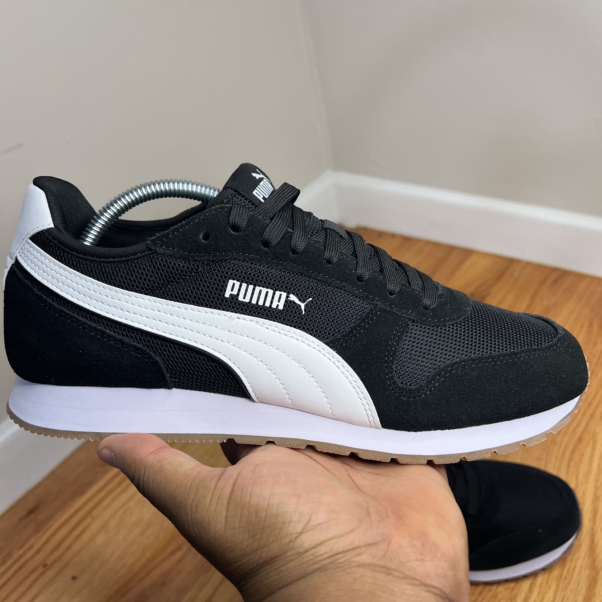 PUMA St Miler Puma Black-Puma White-Gum 401622 07 Size 7.5M/9W