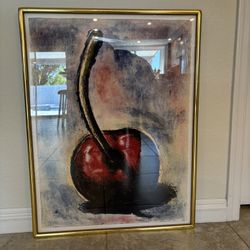 “Cherry” by Aaron Fink Lithograph 1981 Signed and Numbered