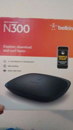 Belkin N300 Router