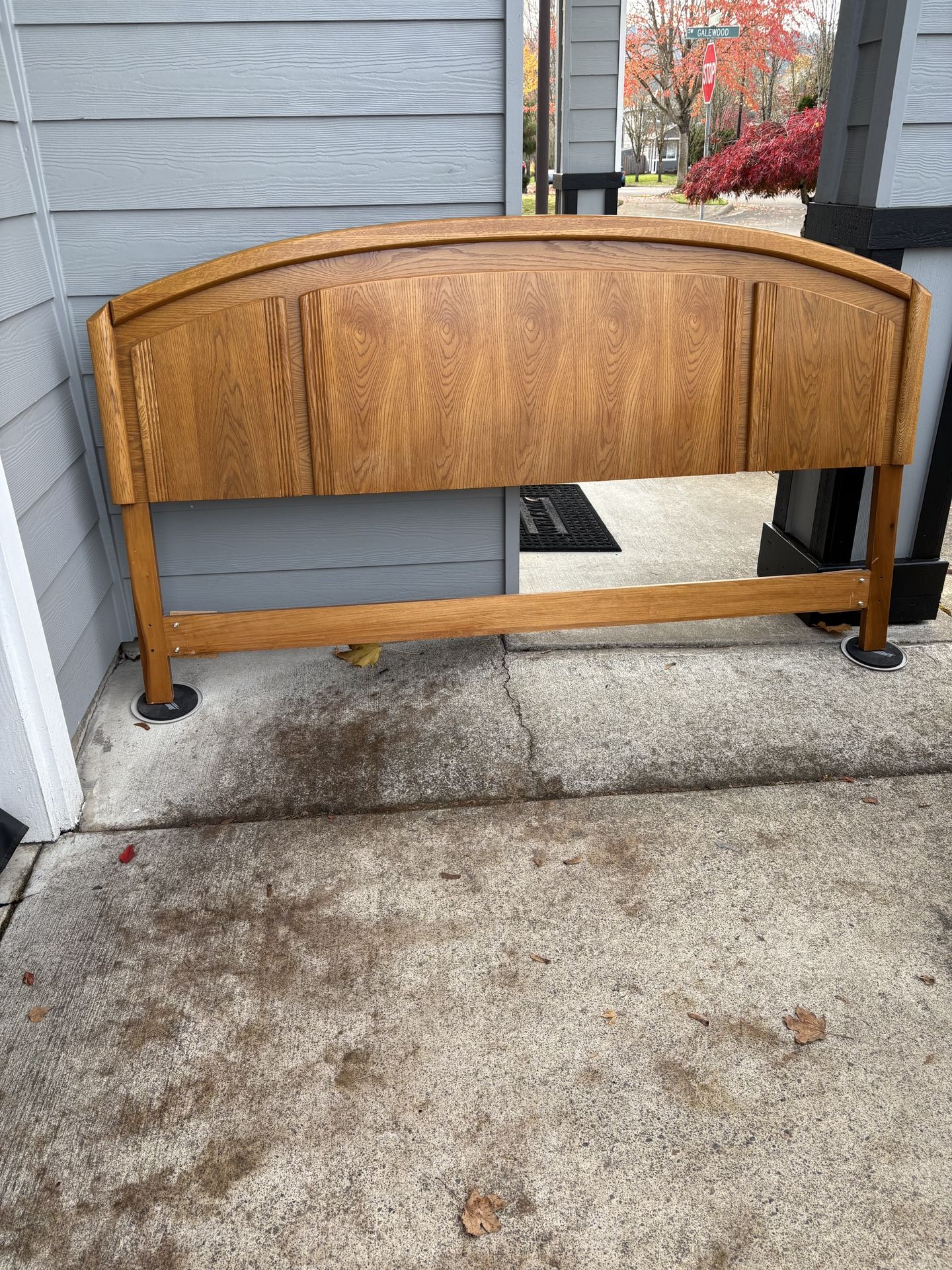 Headboard and dresser