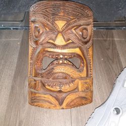 Handmade  Hawaiian Tiki Head 