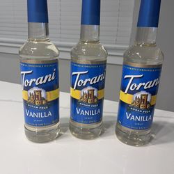 Torani Vanilla Syrup