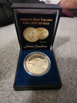 1933 liberty coin. Copy. Not gold