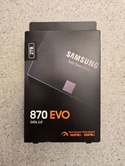 Samsung 870 EVO 2TB SSD