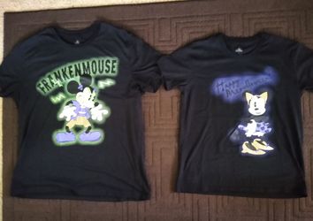Halloween Mickey/Minnie shirts