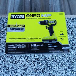 DRILL SET RYOBI 