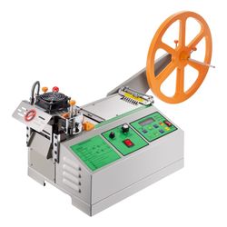 VEVOR Automatic Webbing Cutting Machine Hot Cold Ribbon Zipper Tape Cutter New