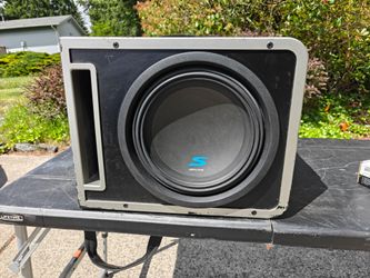 Alpine Type S Halo 10" sub in ported box
