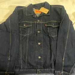 Indigo Denim Jacket Levi's XL Tags Still On It. Obo 