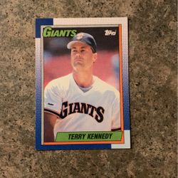 Terry Kennedy 1989 Baseball Card