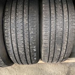 Pair Tires 275 55 17