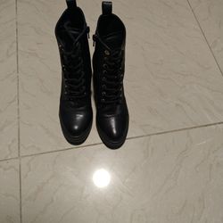 ALDO Women Ankle Boots Black US Size 6.5