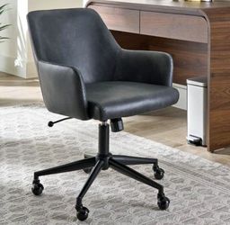 Black modern office desk chair - NEW