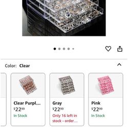 Acrylic Jewelry Storage Box