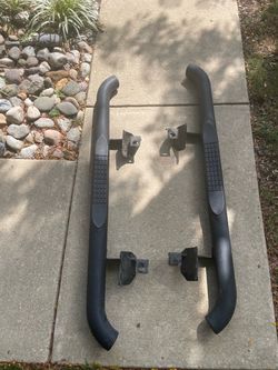 2 DR  Jeep Wrangler JK side steps/tubes