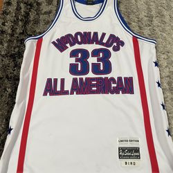 Larry Bird #33 McDonald’s High School All American Jersey 