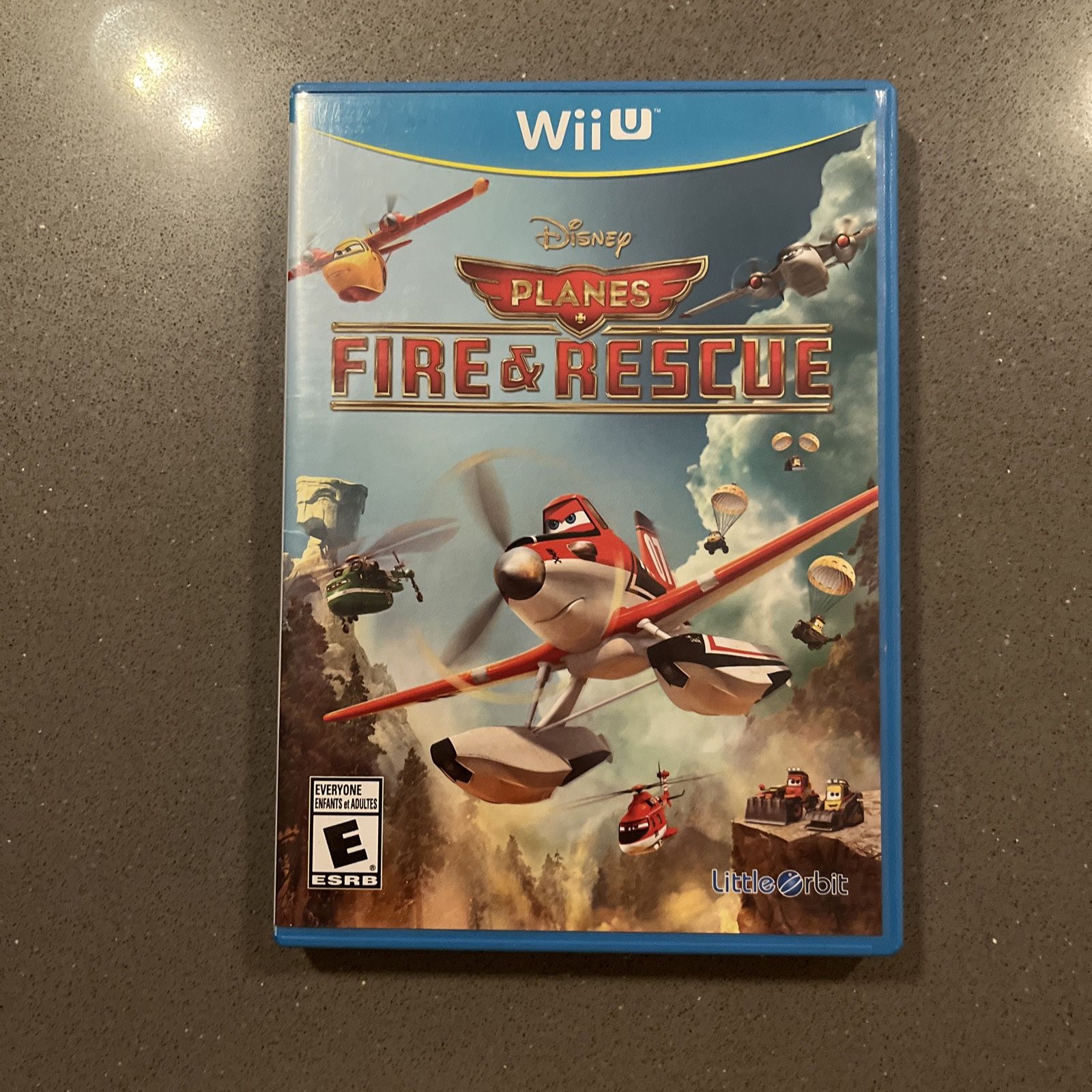 Planes: Fire & Rescue - Nintendo Wii U Disney Complete CIB With Manual