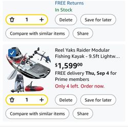 Reel Yaks Radar Modular Kayak 