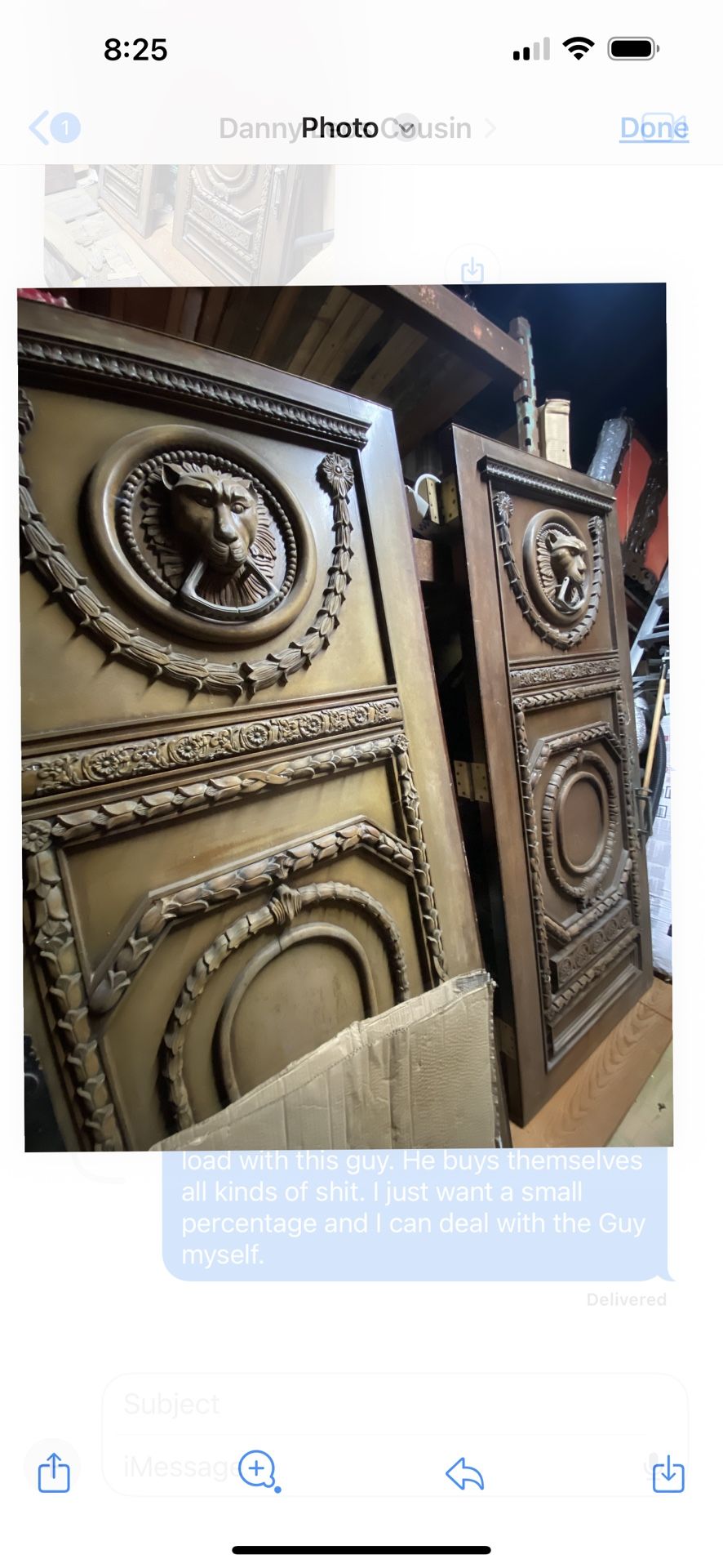 Antique Solid Wood Doors With door Frames Included