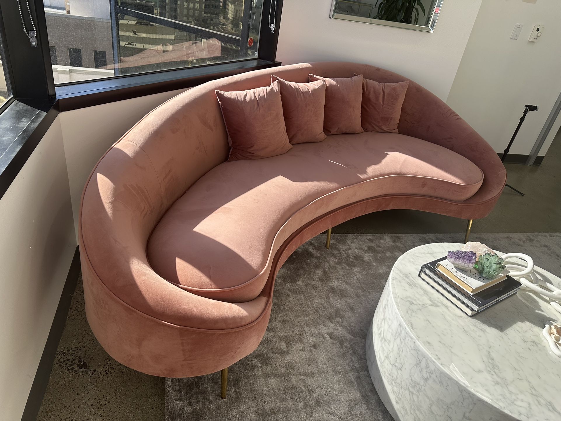 Curved Modern Couch