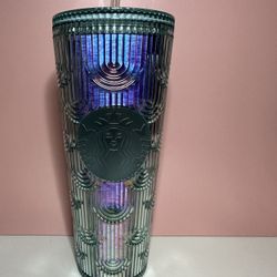 Iridescent Scale Starbucks Tumbler 