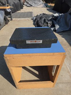 COLLINS MICROFLAT GRANITE PRECISION INSPECTION PLATE