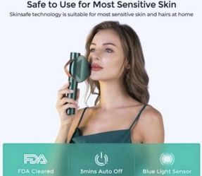 Open Box New LUBEX Laser Hair Removal for Women and Men, Permanent IPL Hair Removal Device with IGBT Technology(3-Minute Whole Body Hair Removal)