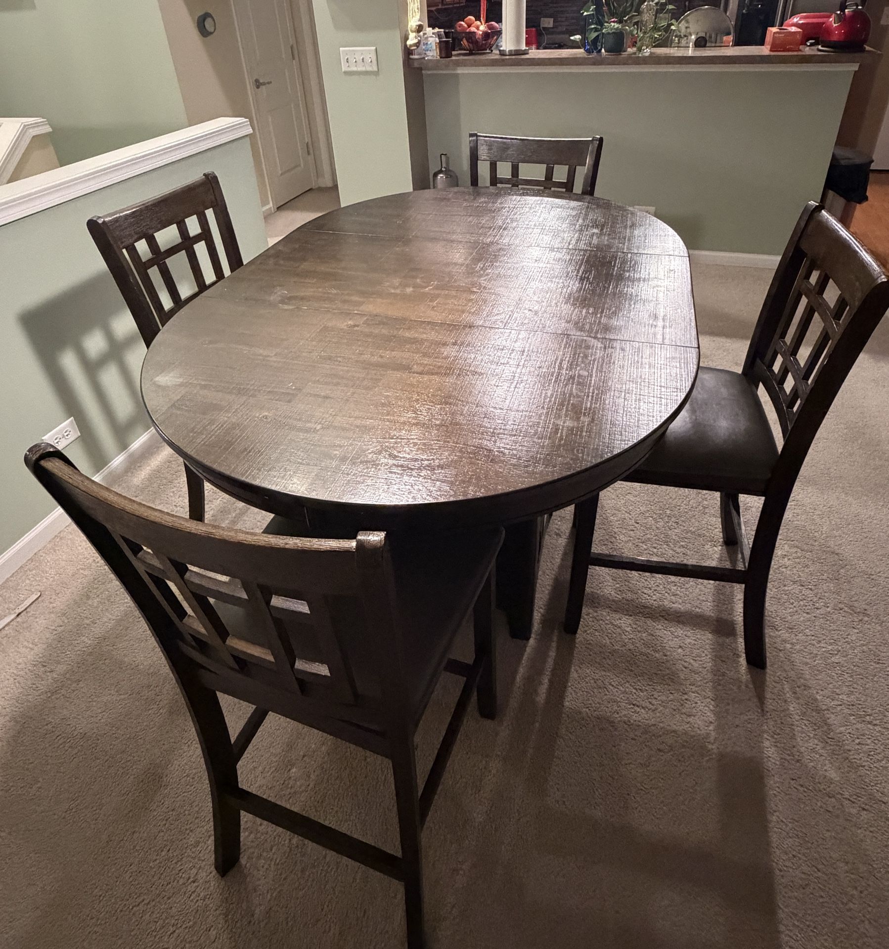 Counter Top Height 4 seater Dinning Table