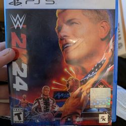 Ps5 WWE Game , NHL 21 , Avengers PS4 And Two PS4 Controllers