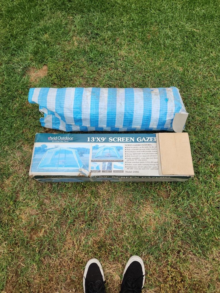 Avid Outdoor 13x9 Screen Gazebo