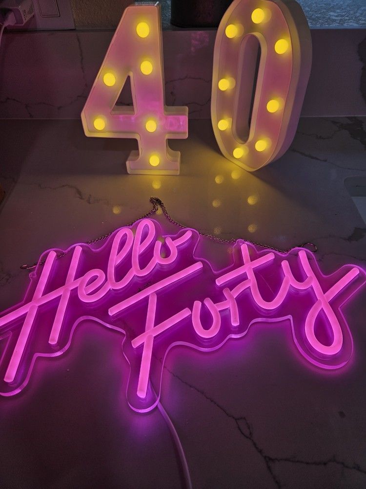 Light Up Sign 